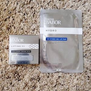 Dr Babor Lifting RX Creme 15ml and Lip Mask